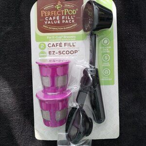 (New) Reusable K Cup Coffee Pod Filters & Scoop